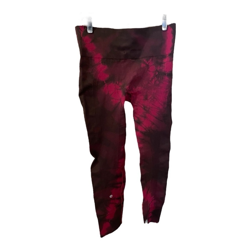 Lululemon Ebb to Street Leggings, Wine Berry Bordeaux, Size Not Noted. - Picture 3 of 10